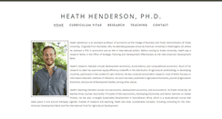 Desktop Screenshot of heath-henderson.com